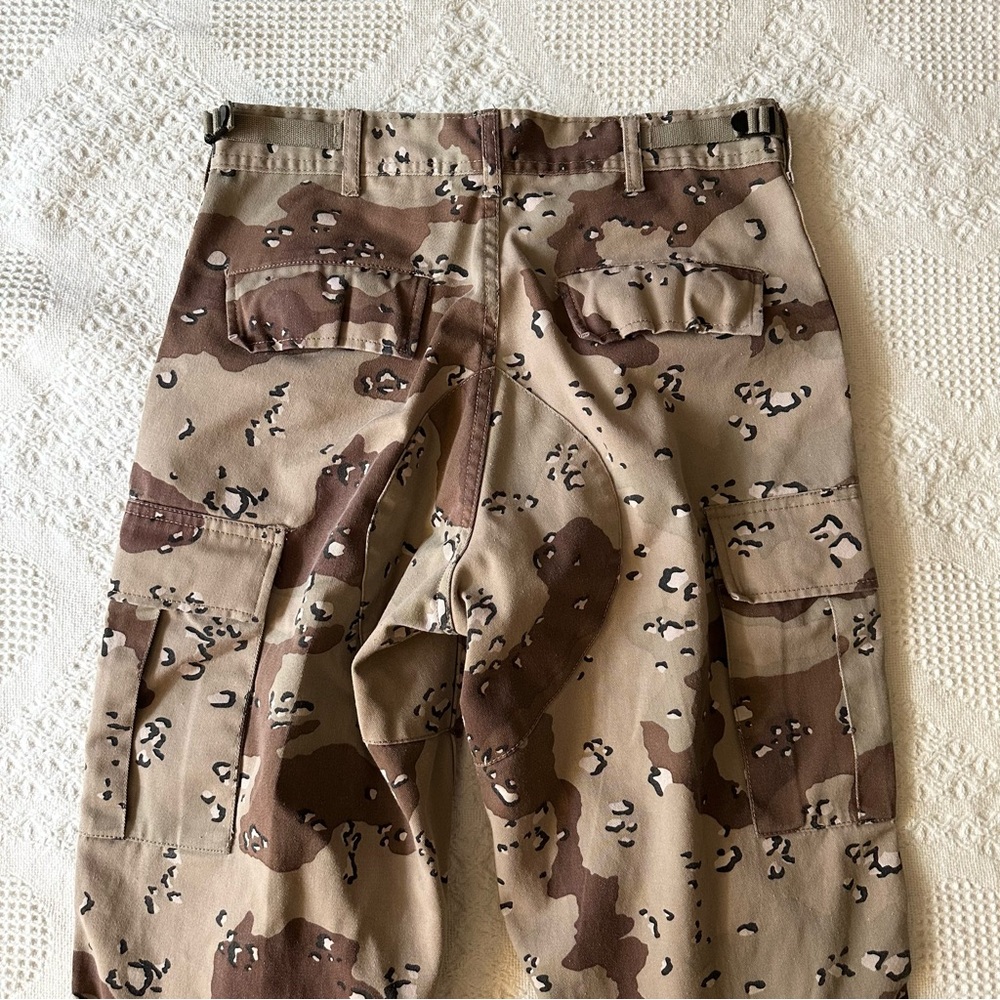 Rothco BDU Military Pants Mens Small 31x30 Brown Chocolate Chip Desert Camo Adj - Picture 6 of 11